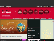 Tablet Screenshot of blogue.lavitrine.com